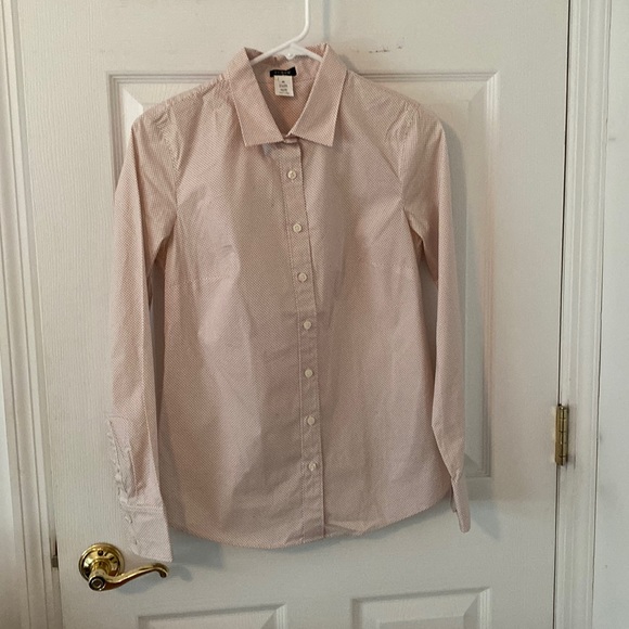 J. Crew Patterned Button Down Size XS - Picture 1 of 2
